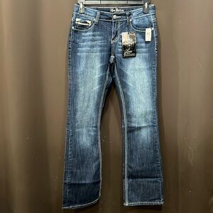 Love Nation Premium, Bling Pockets, Bootcut, Size 6 - NWT